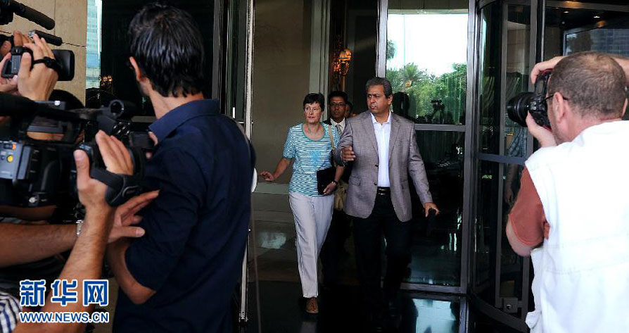 联合国调查叙利亚化学武器问题真相小组前往大马士革郊区调查