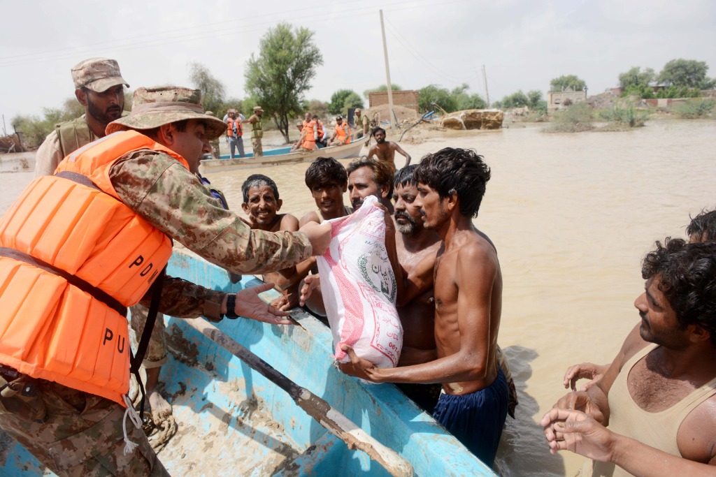 巴基斯坦洪灾损失超百亿美元