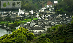 安徽坑口 古戏台上一曲升平