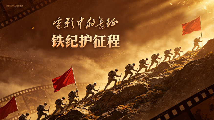 电影中的长征丨铁纪护征程
