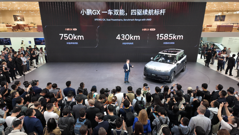 小鹏集团“全明星产品矩阵”亮相北京车展：GX车型闪耀  第二代VLA智驾报告迎来首发插图7