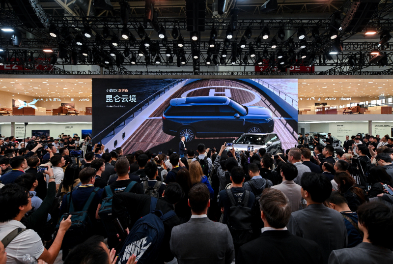 小鹏集团“全明星产品矩阵”亮相北京车展：GX车型闪耀  第二代VLA智驾报告迎来首发插图8