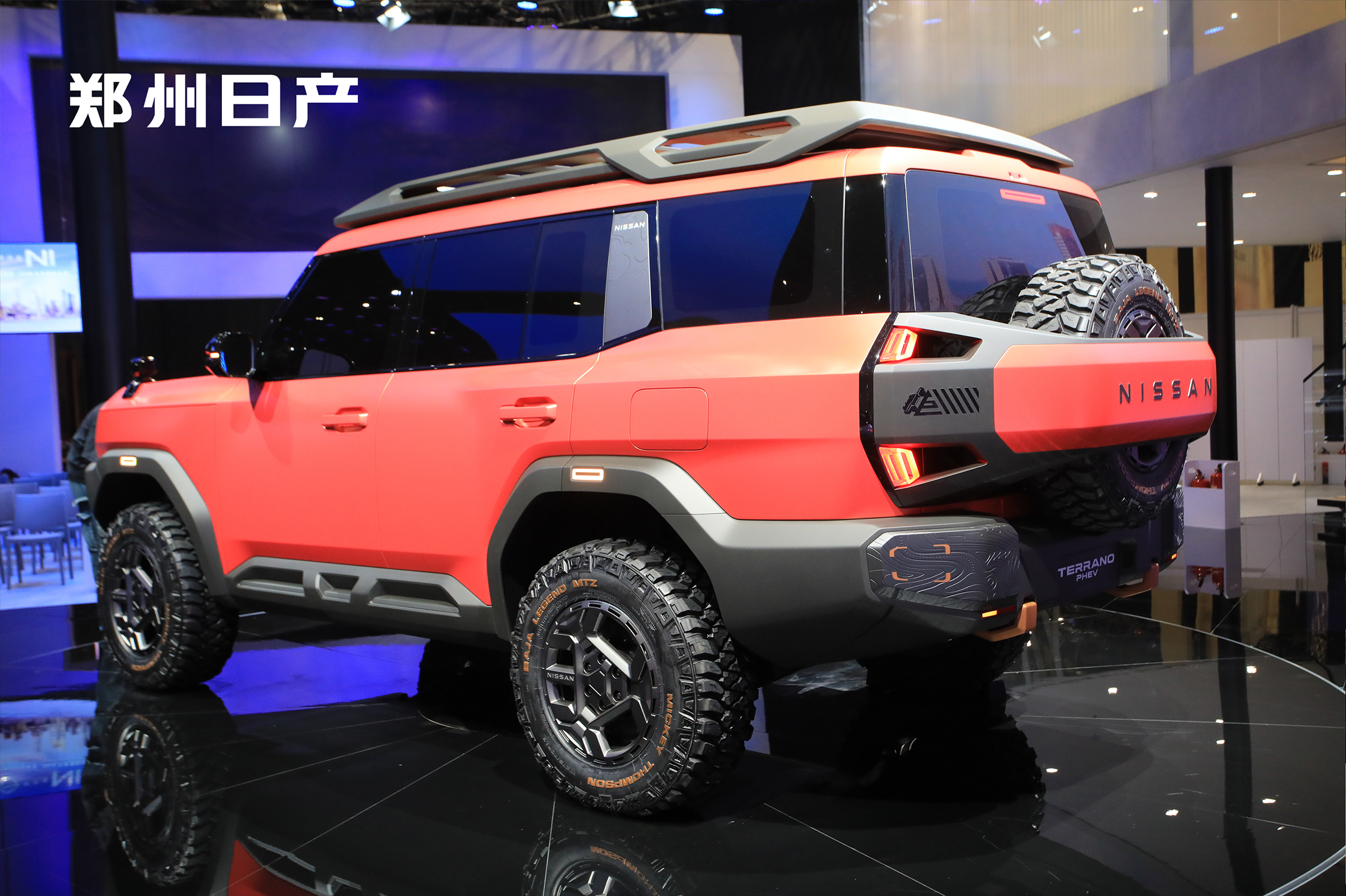郑州日产携锋坦·沙影骑士版及全球插混SUV概念车亮相2026北京车展插图5