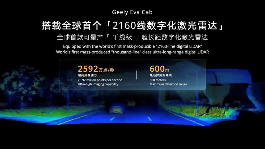 吉利汽车集团发布首款原生开发「Robotaxi」原型车Eva Cab插图4