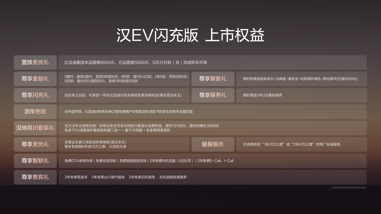 比亚迪汉EV闪充版携12大升级上市 售价17.98万-18.78万元插图1