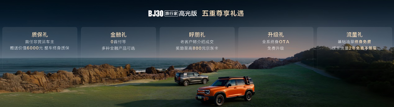 BJ30旅行家高光版上市 颜值、性能、体验三大高光闪耀登场插图8 BJ30旅行家高光版上市 颜值、性能、体验三大高光闪耀登场插图8