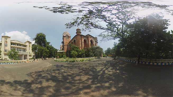 360 panorama: Landmarks in Chennai, India