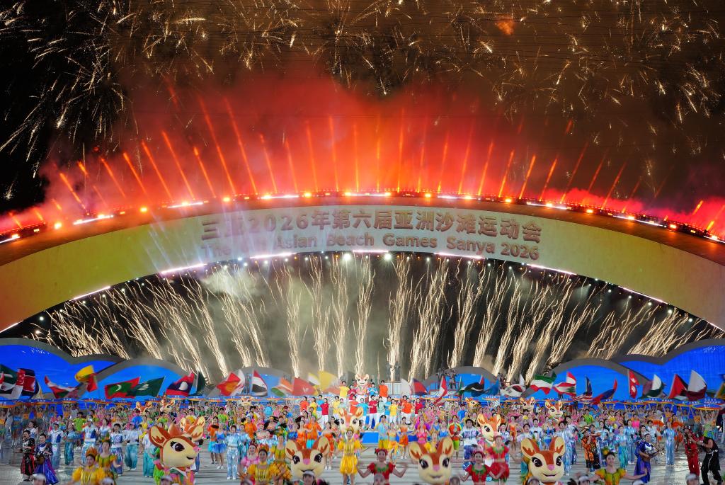 亚沙会 | 南海潮涌 天涯此时——第六届亚洲沙滩运动会开幕式侧记_商业头条网