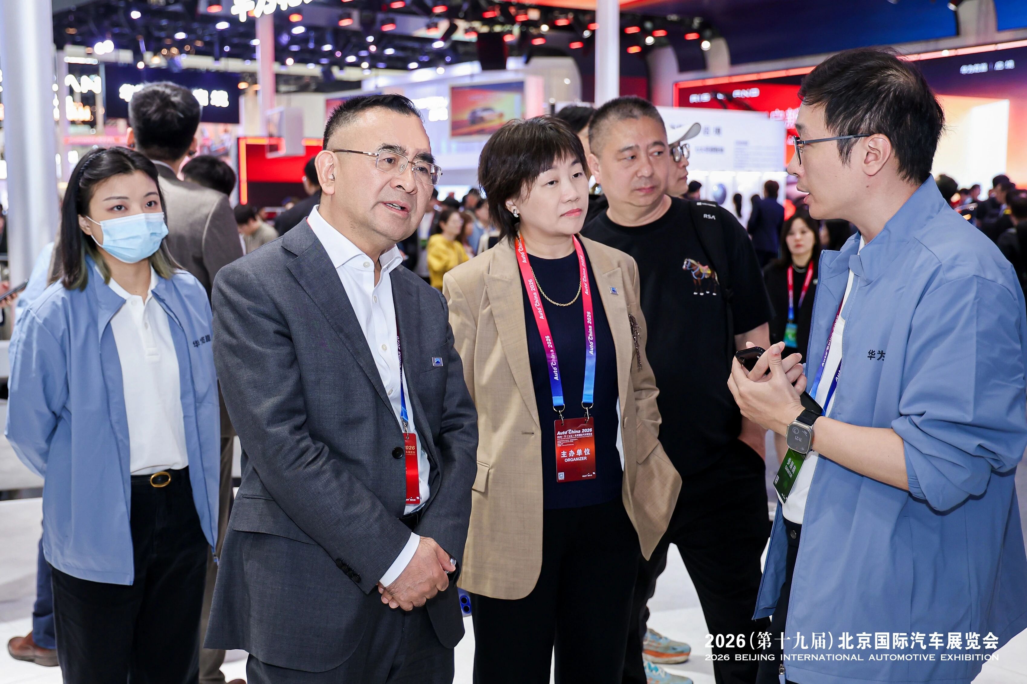 国机集团联合主办2026北京车展 张晓仑调研展会工作插图1