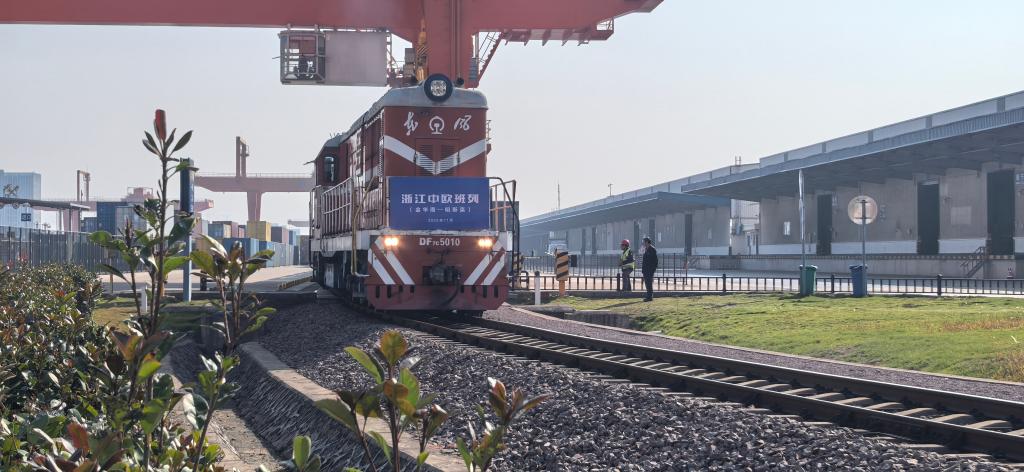 2025年浙江中欧班列累计发送超1200列