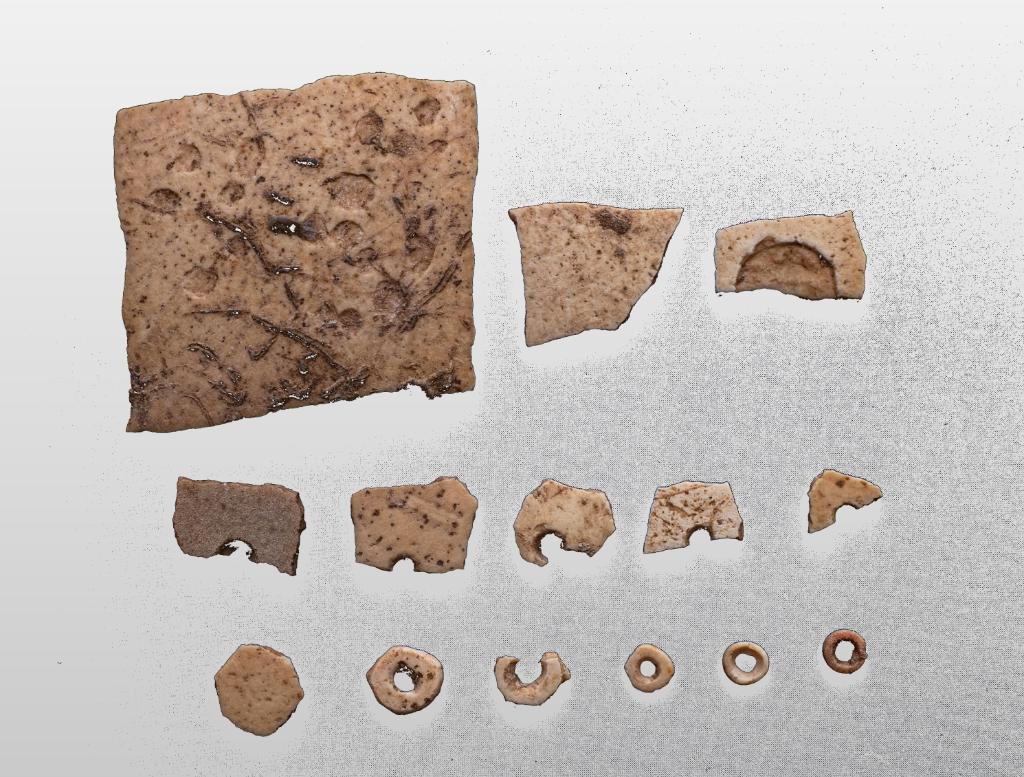 裴李崗遺址發(fā)現(xiàn)約2.6萬年前鴕鳥蛋殼加工場