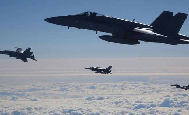 俄媒：欧洲最大空军演习在芬兰等三国展开北约14国150架战机参演-新华网