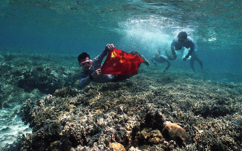 周朝荣作品：南沙&middot;水兵