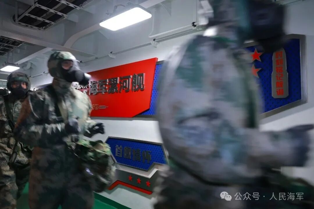 新舰砺锋芒,漯河舰不设脚本实战化演练