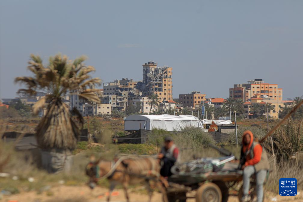 加沙地带逃离家园