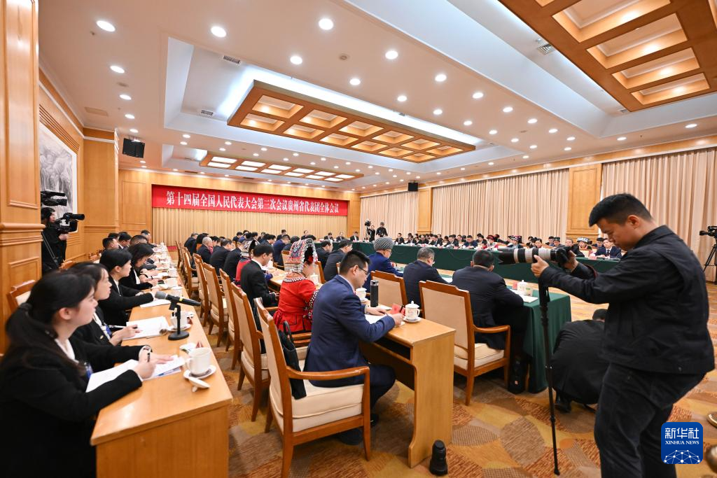 两会丨贵州代表团举行开放团组会议_2025全国两会大型融媒体专题_新华网