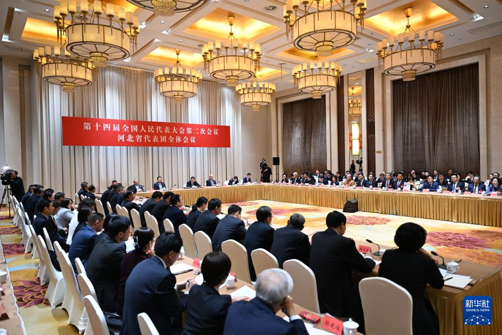 两会｜河北代表团举行开放团组会议_2024全国两会大型融媒体专题_新华网