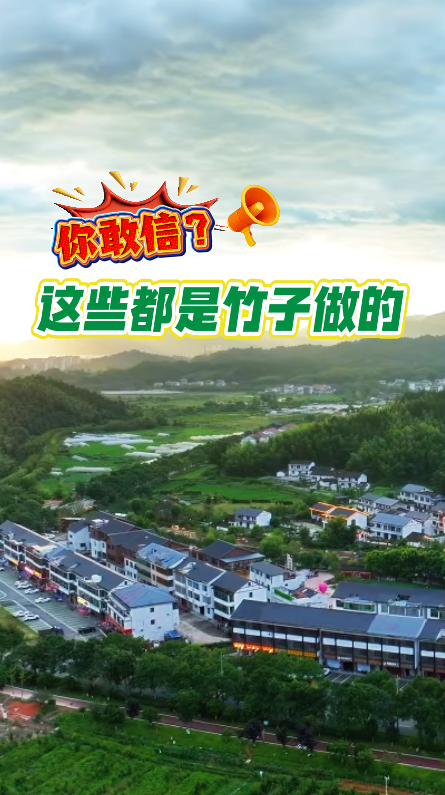 你敢信，这些都是竹子做的？