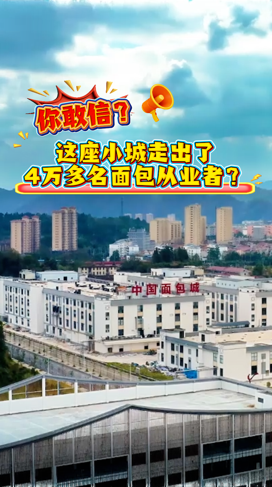 你敢信，这座小城走出了4万多名面包从业者？