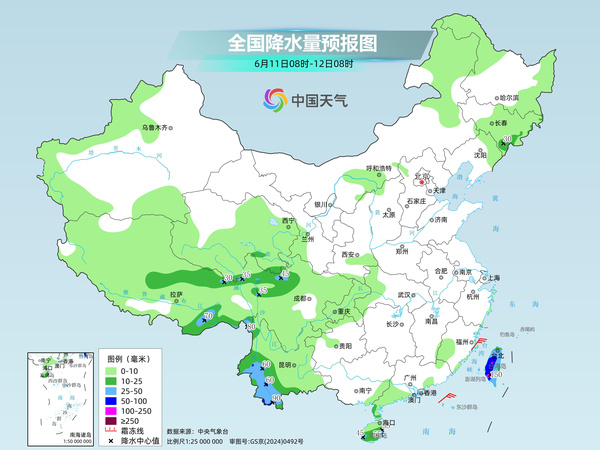 中东部暑热升级河南等地高温频繁 南方明起迎新一轮强降雨过程