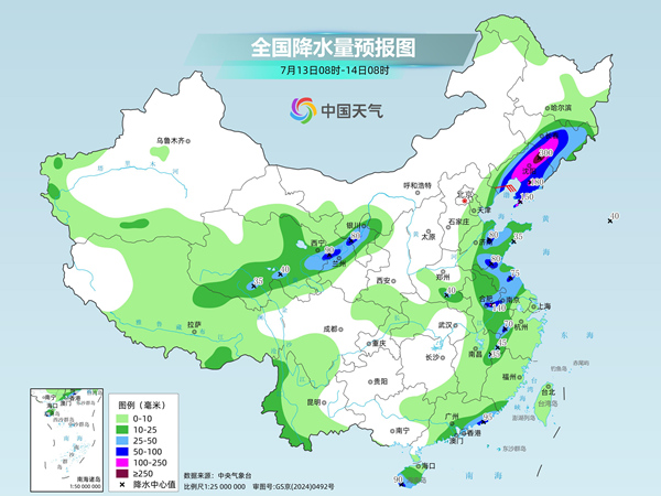 台风巴威致东北暴雨连连 南方闷热高温卷土重来