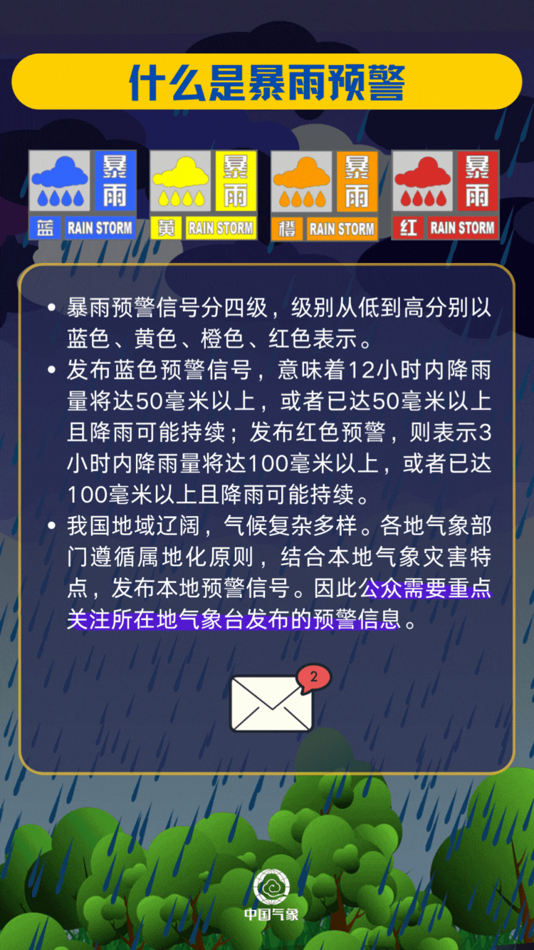 中国气象局启动重大气象灾害（暴雨）四级应急响应