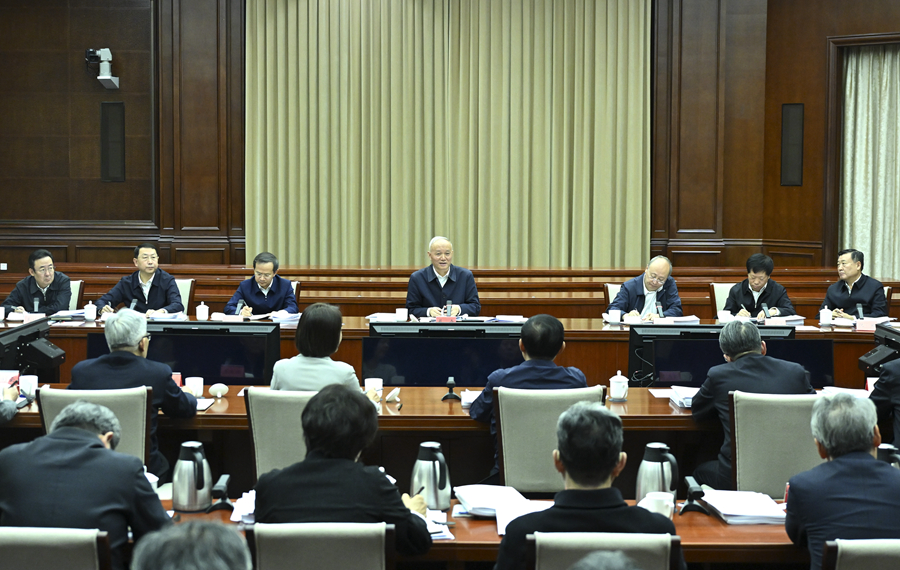 二十届首都规划建设委员会第六次全体会议在京召开 蔡奇出席并讲