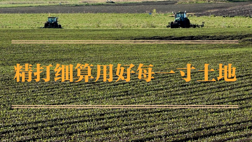 学习手记丨精打细算用好每一寸土地