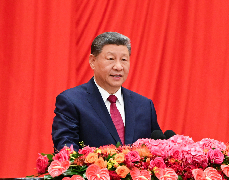 庆祝中华人民共和国成立77周年招待会在京举行 习近平发表重要讲话