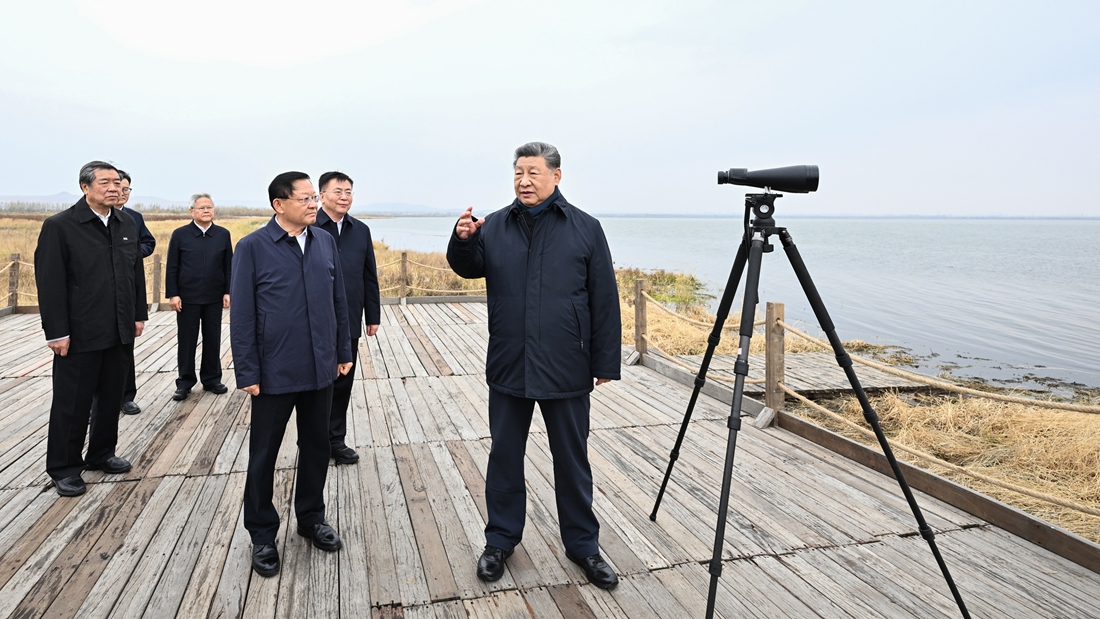 习近平在内蒙古乌兰察布考察