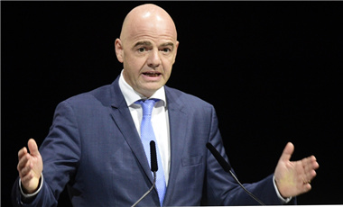 新任期内因凡蒂诺强调足球运动全球推广