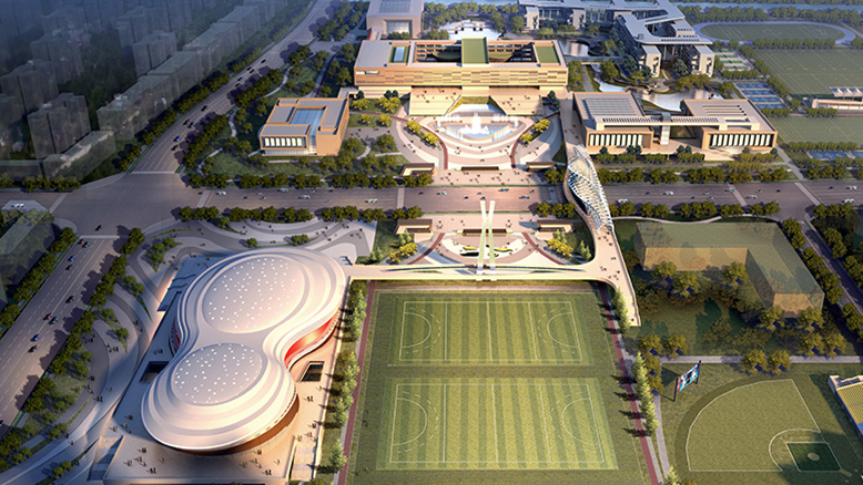 西安体育学院一馆四场