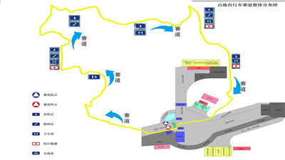 黄陵国家森林公园山地自行车场地
