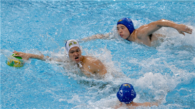 广东队获得全运会男子水球冠军