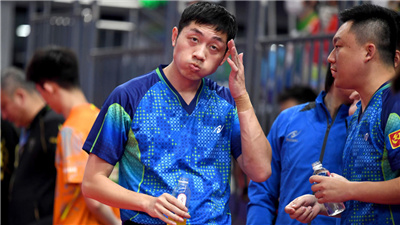 许昕状态全无惨遭横扫 刘诗雯爆冷失利广东小组出局