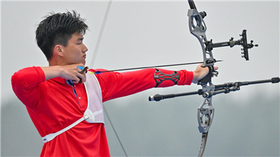 男子射箭个人赛魏绍轩夺冠