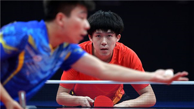 王楚钦：我不甘心输掉比赛