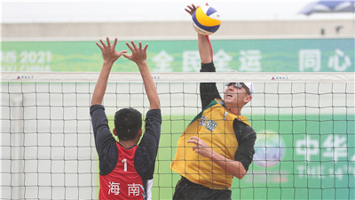 辽宁新疆会师男子沙排决赛