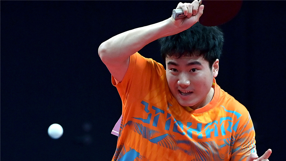 全运会-乒乓球男子单打：梁靖崑获铜牌