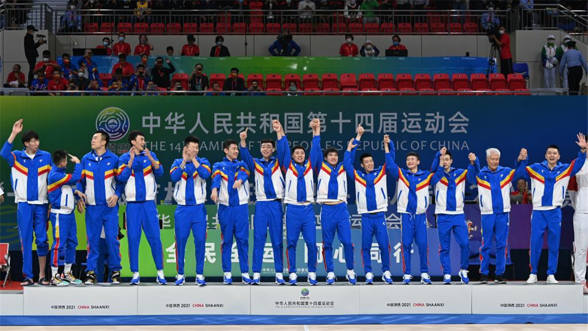 全运会-五人制篮球男子22岁以下组决赛：辽宁队夺冠