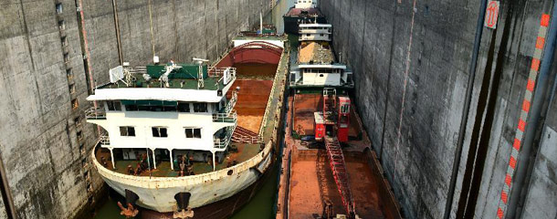 三峡船闸转为四级运行