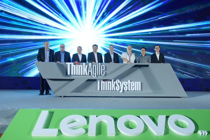 2017联想ThinkSystem& ThinkAgile发布会暨TechWorld&rsquo;17商用分会新品发布仪式