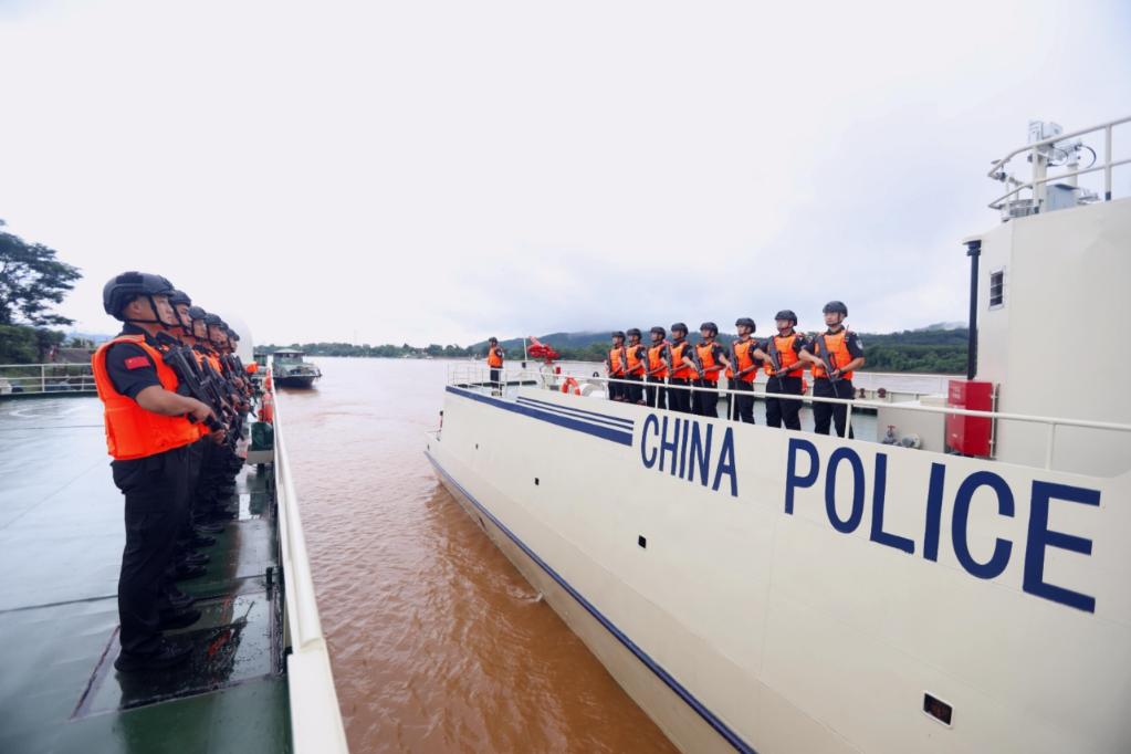 第155次中老缅泰湄公河联合巡逻执法行动圆满结束