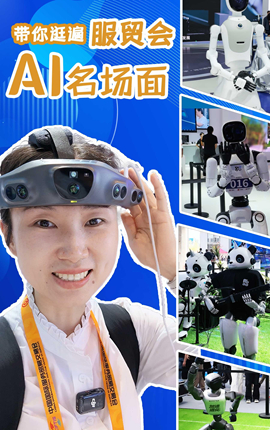 Vlog：180秒，带你逛遍服贸会AI“名场面”