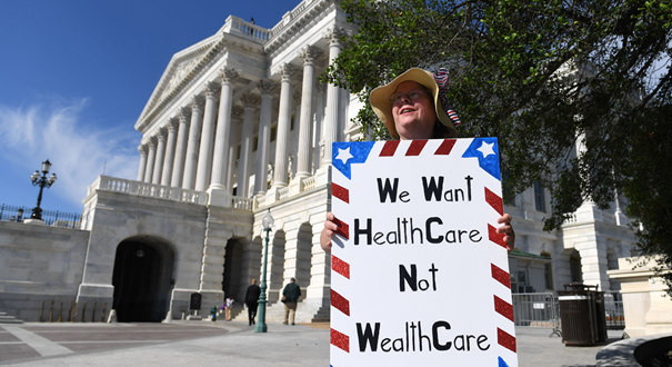 美国会说共和党医改方案会让2200万人失去医保