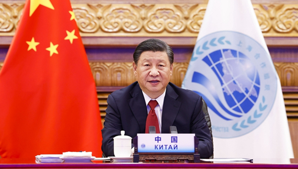 习近平出席上海合作组织成员国元首理事会第二十一次会议并发表重要讲话