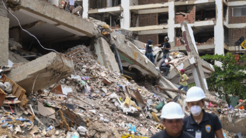 哥伦比亚强震已致281人死亡 逾10万人受灾